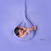 Wool Knit Premium Bean Bag Layer | Iris